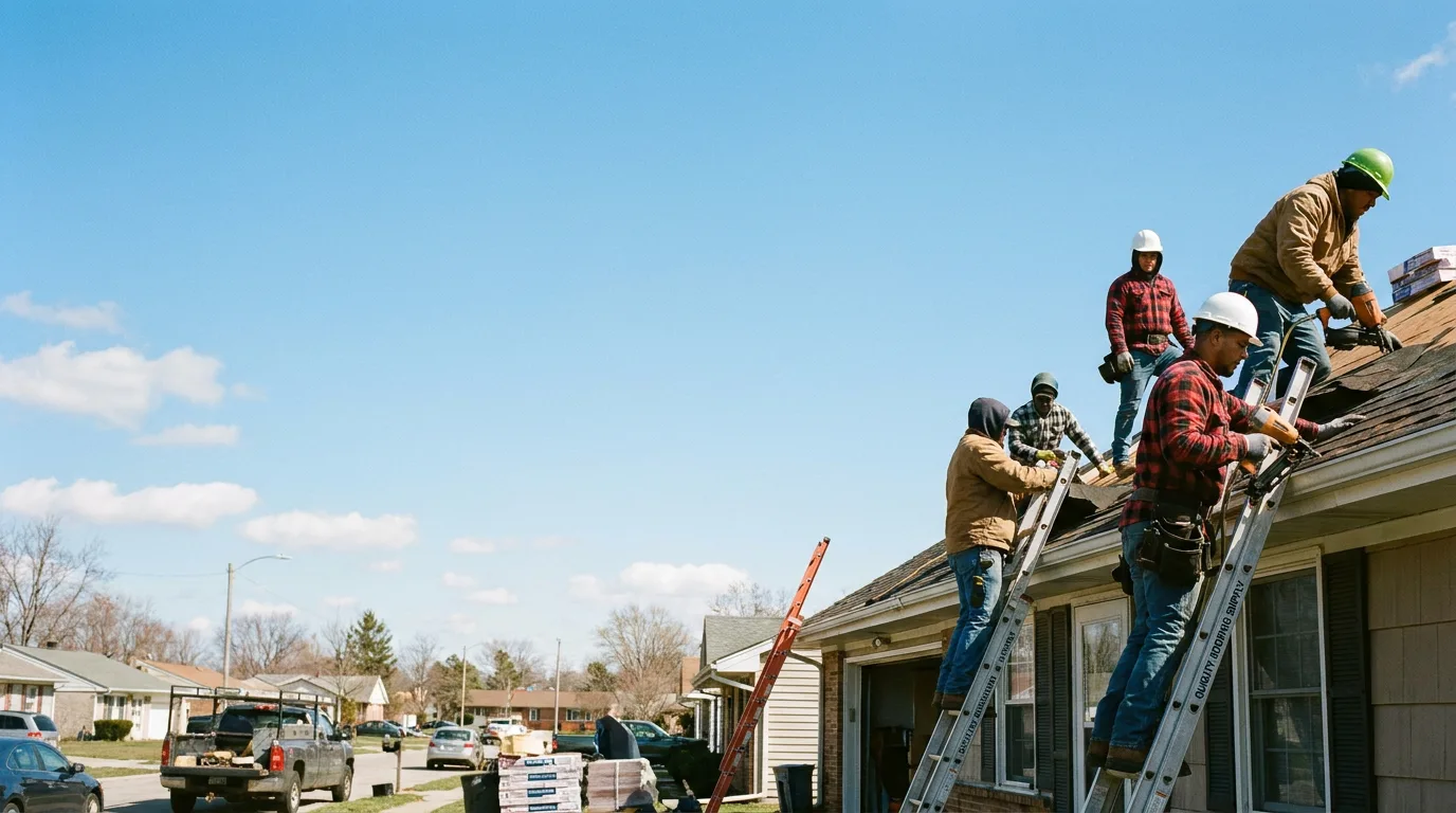 Roofing in Normal, IL near me